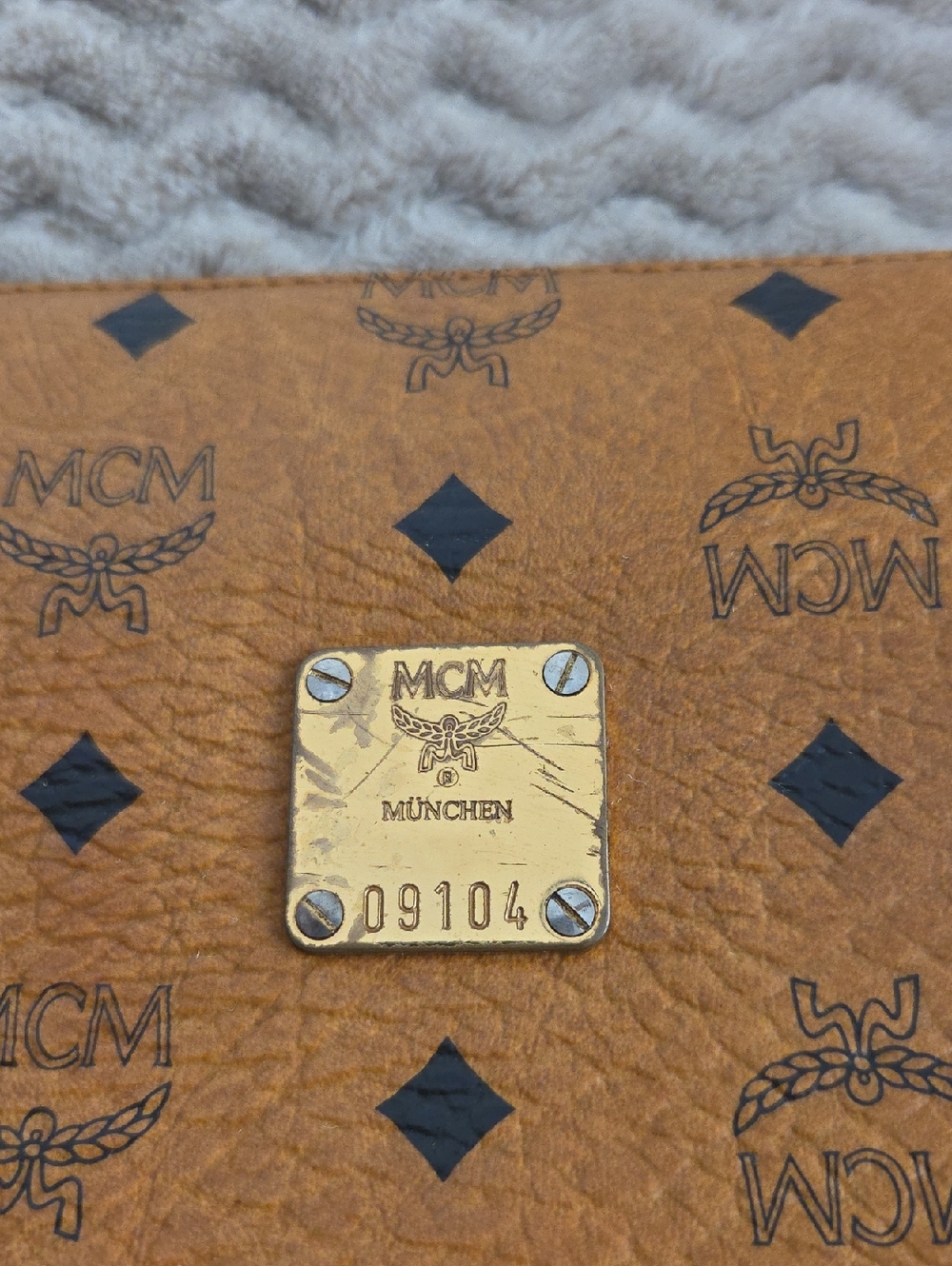 MCM Brown Visetos Monogram Crossbody Bag - Picture 2 of 11